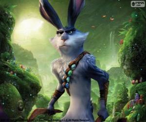 yapboz Tavşan, Paskalya tavşan. Karakteri Efsane Beşli